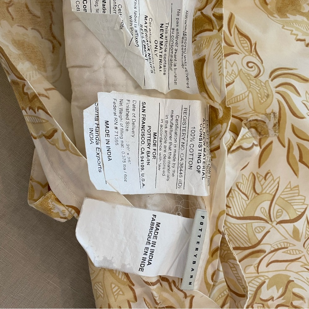 Pottery Barn Standard Quilted Pillow Shams - Picture 4 of 11